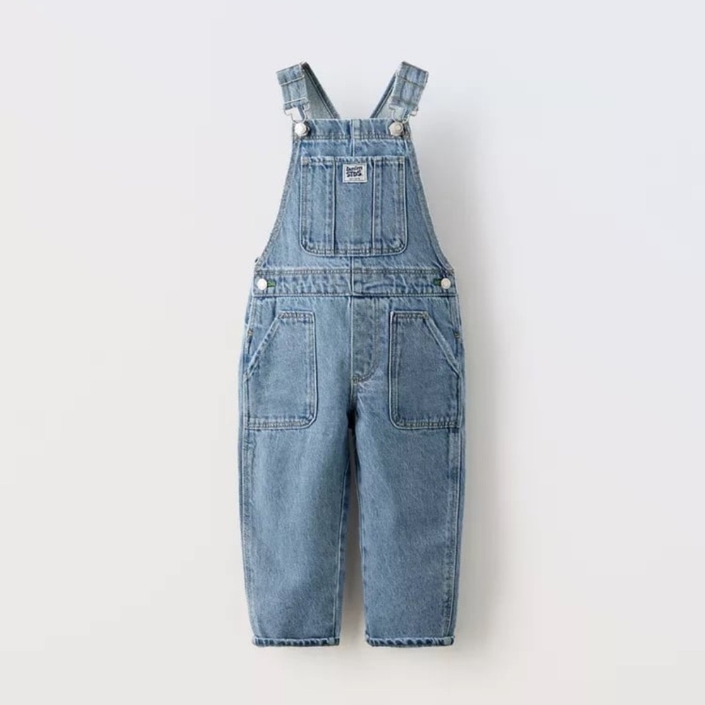 ZARA Kids Denim Overalls